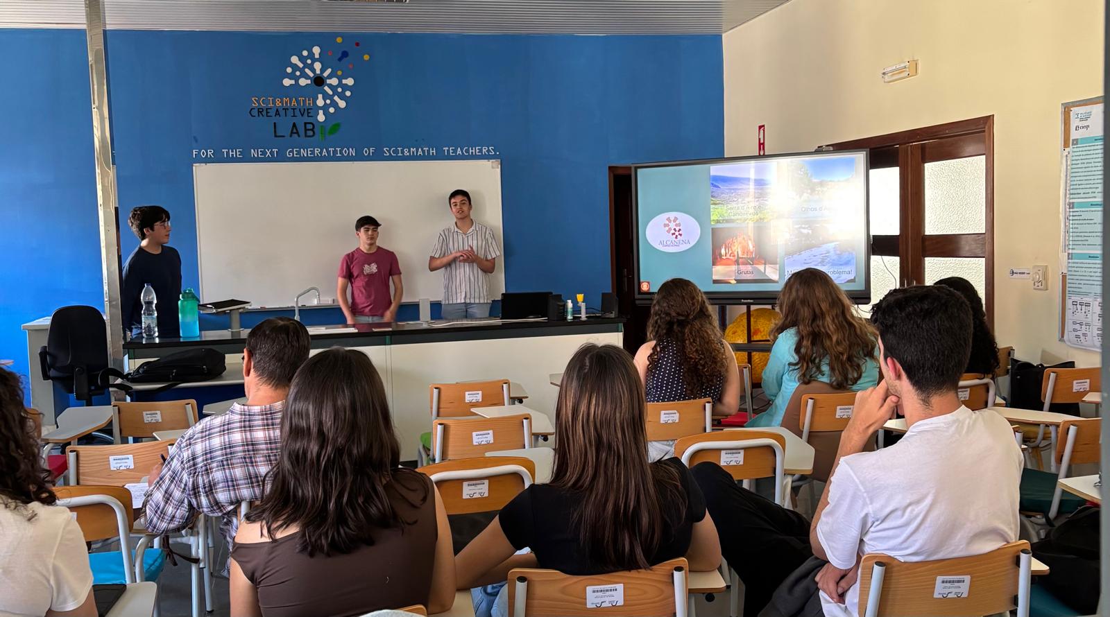 Dinamização, a convite do Politécnico de Santarém, de um workshop para estudantes da Licenciatura em Educação Ambiental