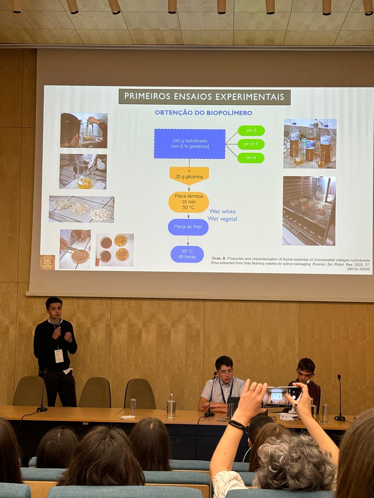 Participação no Congresso BioFase na Escola Superior de Biotecnologia da Universidade Católica do Porto